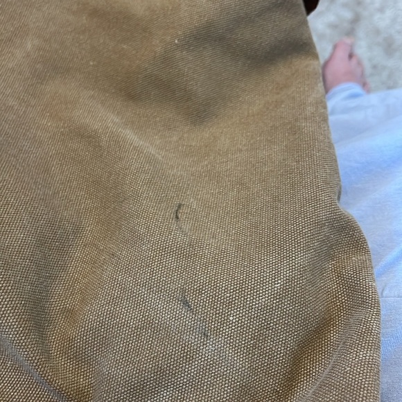 Jesslyn Blake Large Canvas Leather Bag - Picture 9 of 10